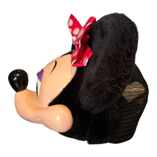 Vintage★Minnie Mouse★ミニーマウス★3D CAP★HAT★帽子★ビンテージ★ぬいぐるみ★フィギュア★人形★まつ毛なし
