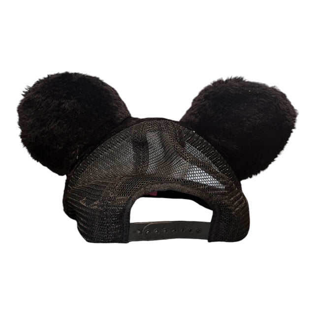 Vintage★Minnie Mouse★ミニーマウス★3D CAP★HAT★帽子★ビンテージ★ぬいぐるみ★フィギュア★人形★まつ毛なし
