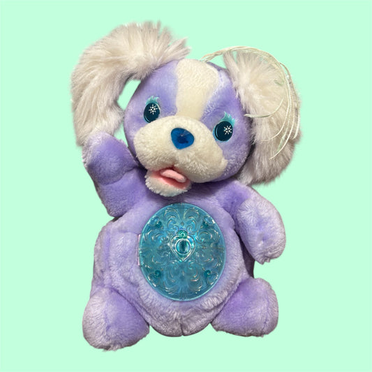 90's★1994年★Secret Keepins☆シークレットキーピンズ★パープルパップ★ビンテージ★パピー★犬★ラベンダー★ぬいぐるみ★フィギュア★人形