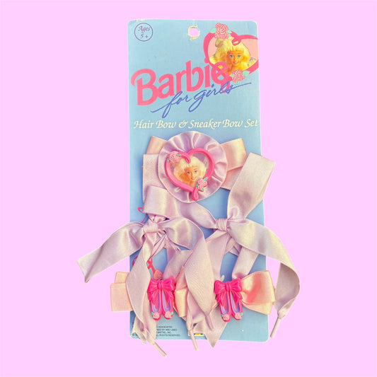 1993年★90's★Barbie★バービー★for girls★フォーガールズ★バレリーナ★リボン★ヘアアクセサリー★スニーカーアクセサリー★ビンテージ★フィギュア★人形★ビンテージ