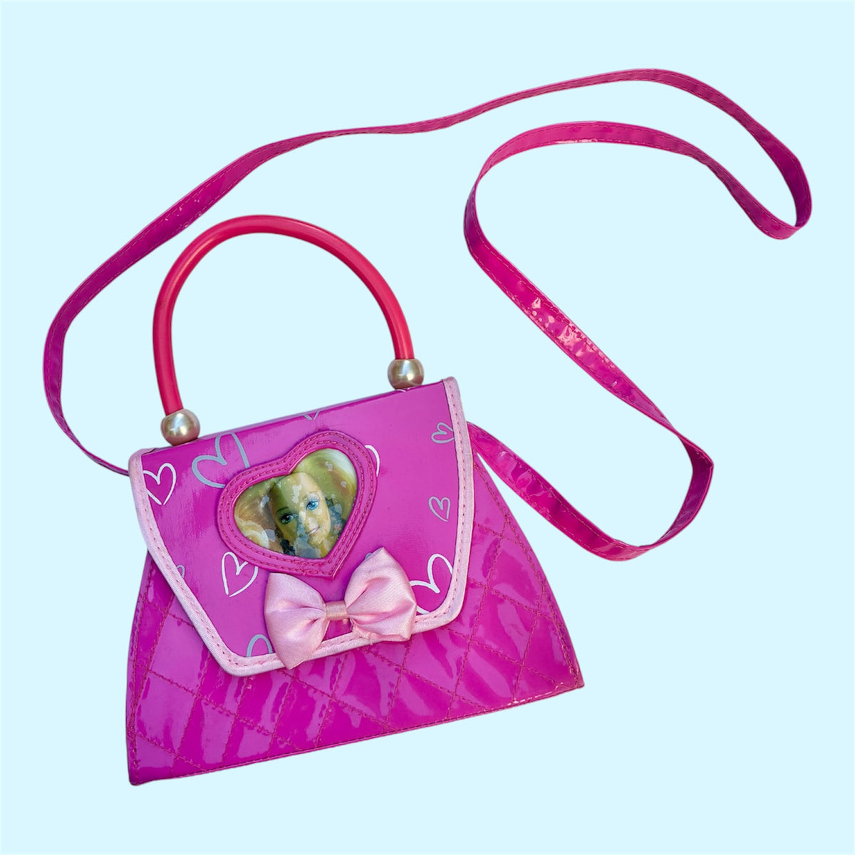 1995年★90's★Barbie★バービー★Vanity Bag★ショルダーバッグ★人形★フィギュア★ビンテージ