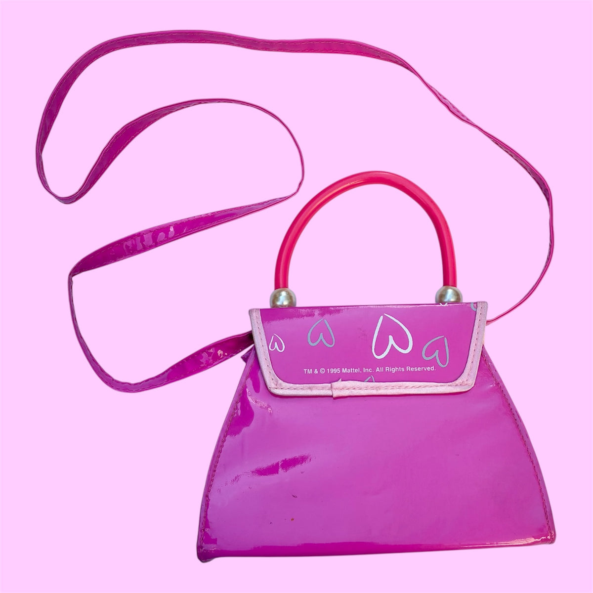 1995年★90's★Barbie★バービー★Vanity Bag★ショルダーバッグ★人形★フィギュア★ビンテージ