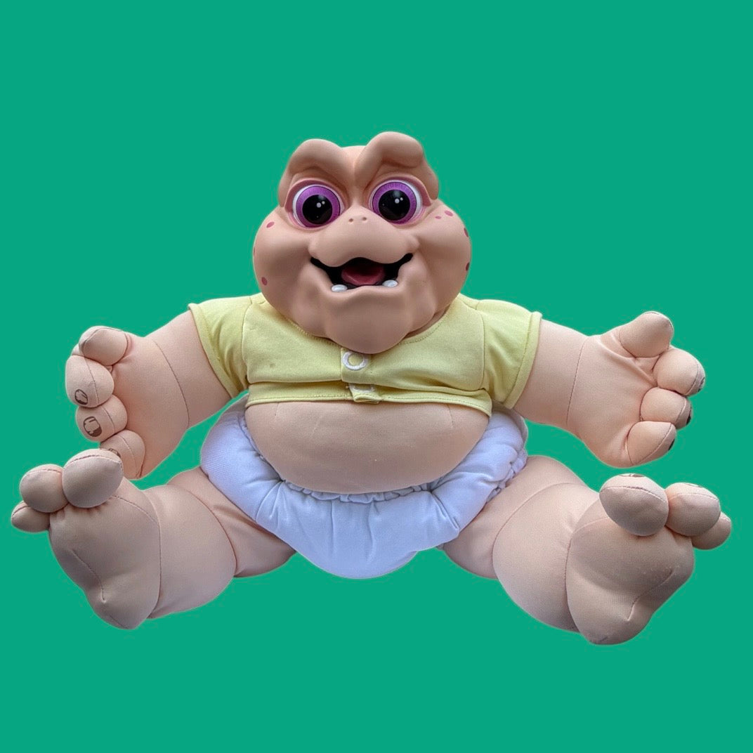 レア！90’s★1991年★Disney★ディズニー★DINOSOUR★恐竜家族★ダイナソー★Baby★ベイビー★シンクレア★赤ちゃん★トーキング★ぬいぐるみ★人形★フィギュア