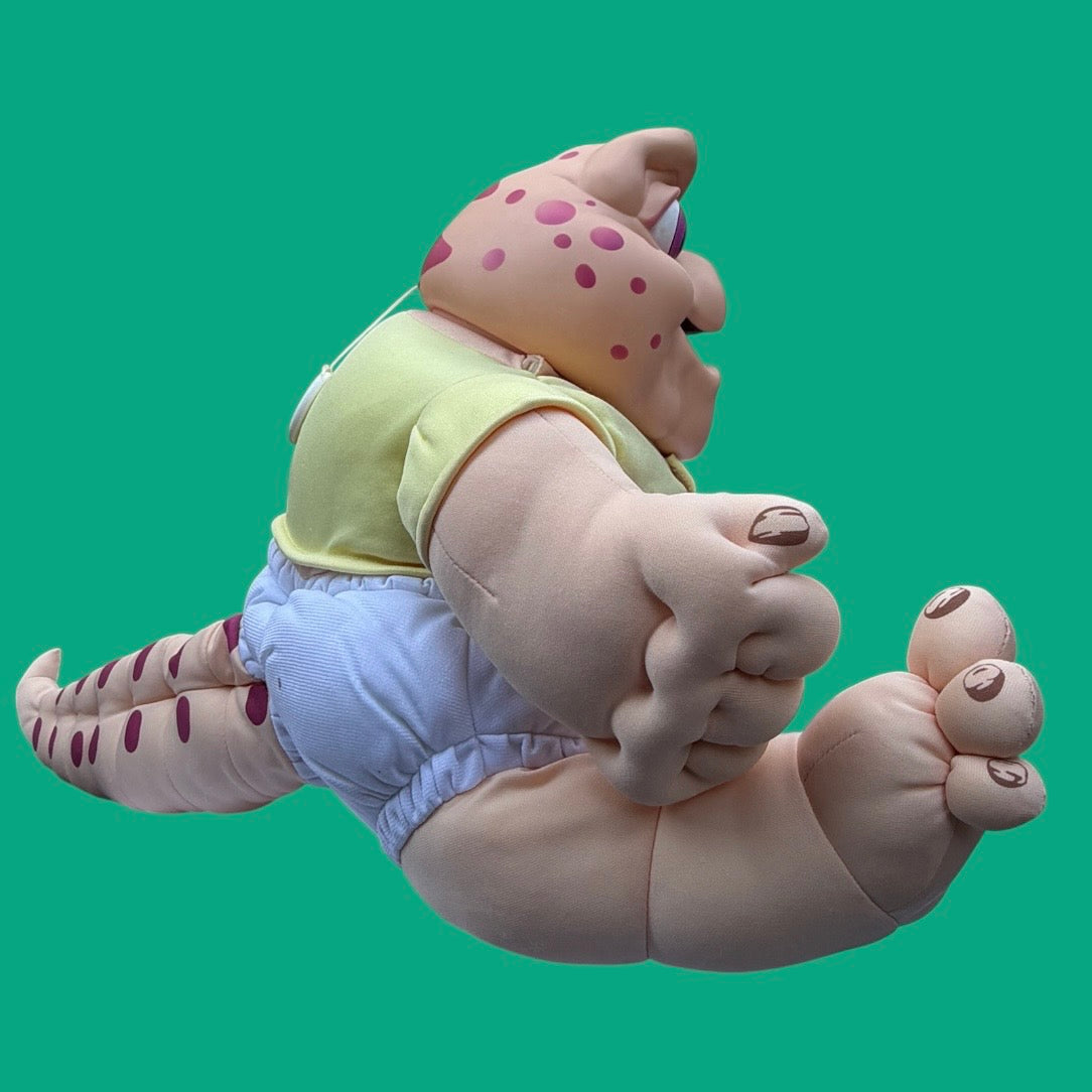 レア！90’s★1991年★Disney★ディズニー★DINOSOUR★恐竜家族★ダイナソー★Baby★ベイビー★シンクレア★赤ちゃん★トーキング★ぬいぐるみ★人形★フィギュア