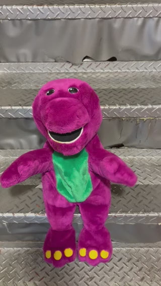 ビンテージ 90s Barney バーニー 女の子 人形 フィギュア レア！☆90's☆Barney☆バーニー☆トーキング☆動きます！！☆33