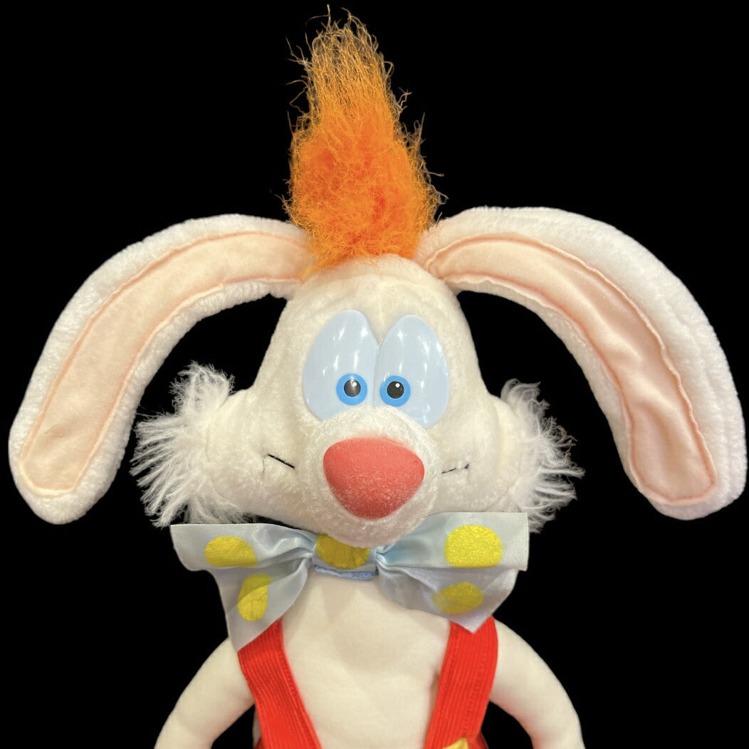 80's★Disney★ディズニー★ROGER RABBIT★ロジャーラビット★ぬいぐるみ★PVC★フィギュア★ビンテージ★人形★54センチ ...