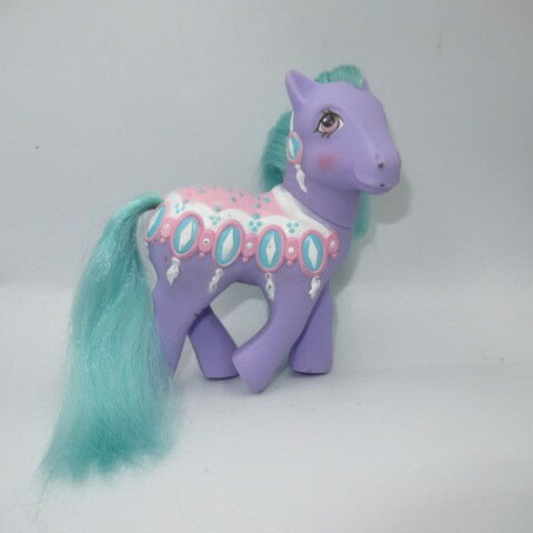 My Little Pony Merry-Go-Round★80's Vintage★Doll Figure Stuffed Animal★Purple★My Little Pony ★Rare★ 