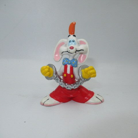 80's Roger Rabbit ★PVC figure doll stuffed animal ★vintage vintage ★handcuffs★Disney Disney★ 