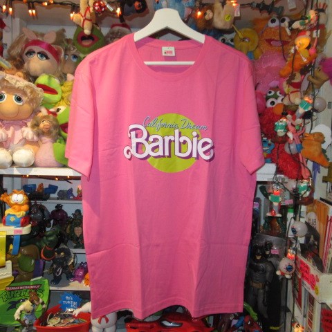 Barbie★Barbie★barbie the Movie★T-shirt★California Dream★California Dream★Doll★Figure★Plush★Pink★XL size★New★ 