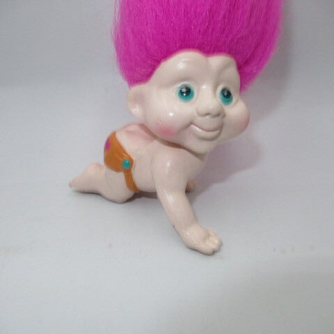 90's★MAGIC TROLLS★TROLL★Magic Trolls★Figures★Dolls★Stuffed Animals★PVC★Vintage★Pink★Crawling★ 