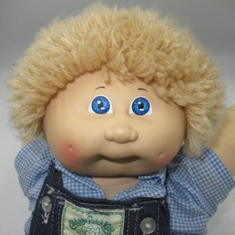 ビンテージ★1982年★Cabbage Patch Kids★男の子★人形★フィギュア★ぬいぐるみ★オーバーオール★