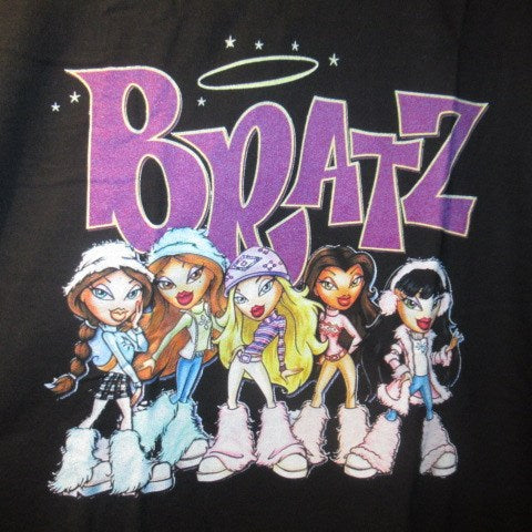 BRATZ★ブラッツ★Tシャツ★フィギュア★人形★ぬいぐるみ★Y2K★ブラック★Mサイズ★