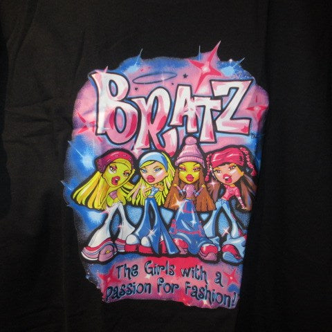 BRATZ★ブラッツ★Tシャツ★フィギュア★人形★ぬいぐるみ★Y2K★ブラック★Mサイズ★