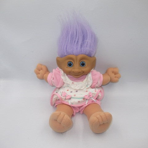 1991 90's★TRESURE TROLLS★Treasure Trolls★★Doll★Figure★Plush★★vintage★Vintage★Lavender★ 