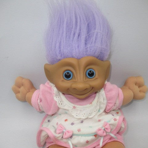 1991 90's★TRESURE TROLLS★Treasure Trolls★★Doll★Figure★Plush★★vintage★Vintage★Lavender★ 