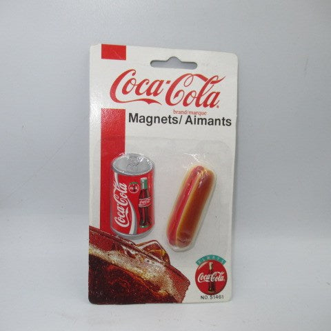 1997年★90's★Coca-Cola★コカ・コーラ★マグネット★フィギュア★人形★ぬいぐるみ★ビンテージ★ホットドッグ★