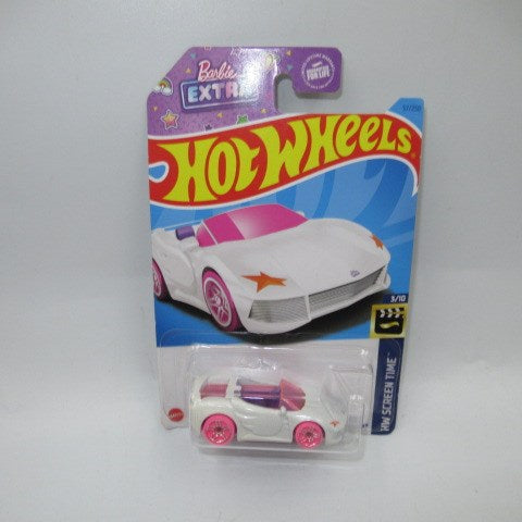 2022年★Hot Wheels★ホットウィール★Barbie★バービー★★Extra★ミニカー★車★フィギュア★人形★ぬいぐるみ★ホワイト★