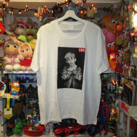 Macaulay Culkin★Macaulay Culkin★T-shirt★LIFE★Life Magazine★Figure★Doll★Plush toy★L size★New★HOME ALONE★ 