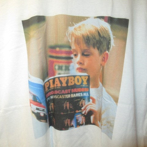 マコーレー・カルキン★Macaulay Culkin★Tシャツ★PLAY BOY★フィギュア★人形★ぬいぐるみ★Lサイズ★新品★HOME ALONE★