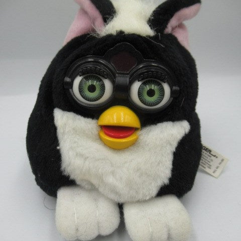 1999★90's★vintage★vintage★furby★furby★doll★figure★stuffed animal★white★black★