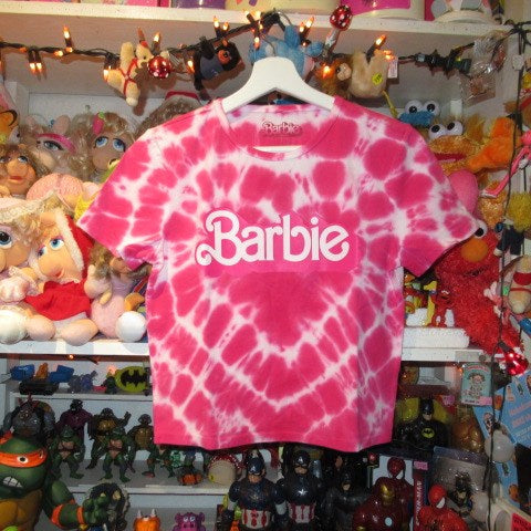 Barbie★Barbie★tie dye★pink★T-shirt★cropped length★★figure★doll★stuffed animal★ 