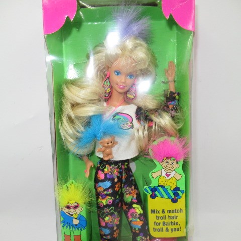 1992★Barbie★Barbie★Troll Barbie★Troll Barbie★★Figure★Doll★Plush★ 