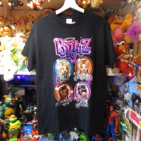 BRATZ★Bratz★T-shirt★Figure★Doll★Plush toy★Black★M size★New★ 