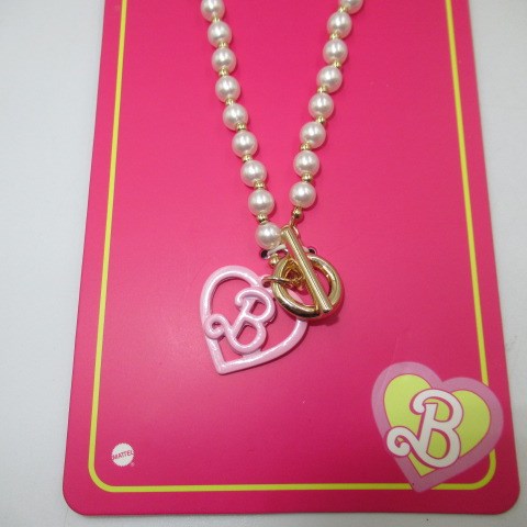 Barbie★the movie★Barbie★movie★★pearl necklace★jewelry★doll★★figure★★ 