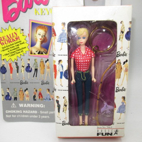 1995★Barbie★Barbie★Keychain★Keychain★★Figure★Doll★Stuffed animal★Denim★ 