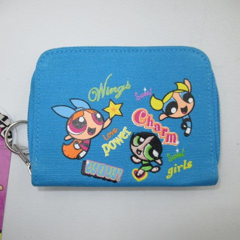 THE POWERPUFF GIRLS★POWERPUFFGIRLS★パワーパフガールズ★財布★ウォレット★バターカップ★バブルス★ブロッサム★人形★フィギュア★ぬいぐるみ★blue★