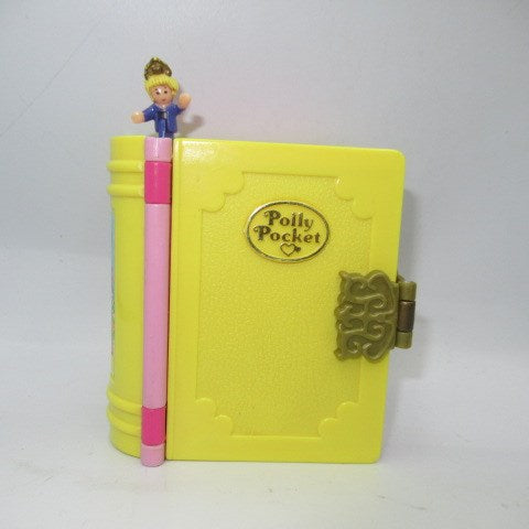 Vintage ★Pollypocket★ Polly Pocket ★ Compact ★ Doll ★ Figure ★ Play house ★ Miniature ★ Book ★ Yellow ★ 