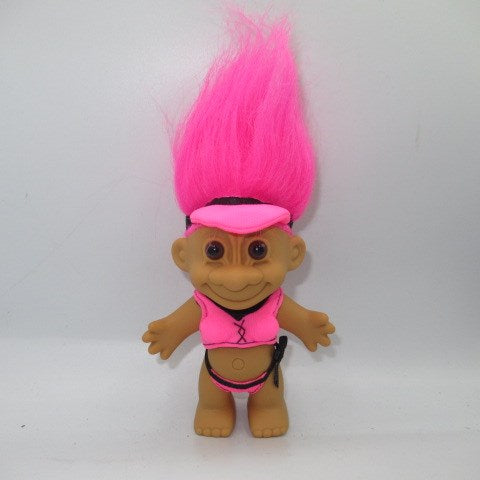 90's★TROLL★Troll★RUSS★Doll★Figure★Stuffed animal★Pink swimsuit★ 