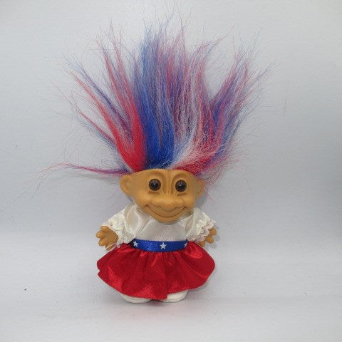 90's★TROLL★Troll★RUSS★Doll★Figure★Stuffed animal★Tricolor hair★ 