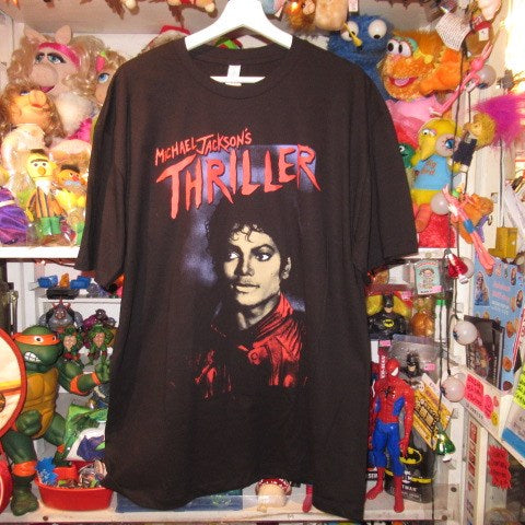 MICHAEL JACKSON★Michael Jackson★T-shirt★THRILLER★Thriller★XL size★New★ 