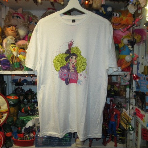 BARBIE★Barbie★ROCKERS★Rockers★T-shirt★80'S★L size★White★ 