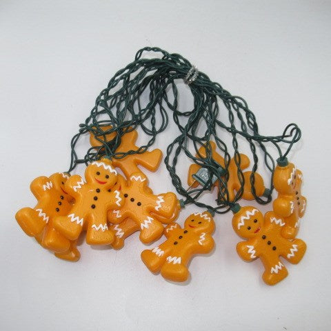 Vintage★Christmas Lights★CHRISTMAS LIGHT★Ginger Man★Gingerblet Cookies★Display Lights★Party Lights★Dolls★Figures★ 