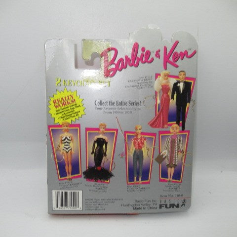 Vintage★1996★90's★Barbie★Barbie★Ken★Ken★Set★Keychain★Figure★Doll★10.5cm★ 