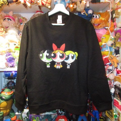 Powerpuff Girls★Powerpuff Girls★Sweatshirts★Sweatshirt★Blossom★Bubbles★Buttercup★Figure★Stuffed animal★Doll★L size★New★ 