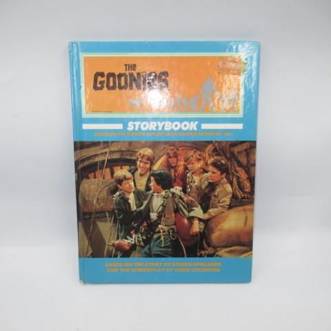 80's★1975★Vintage★THE GOONIES★Goonies★Storybook★STORY BOOK★Book★Hardcover★Chuck★Sloth★Figure★Doll★Plush★ 