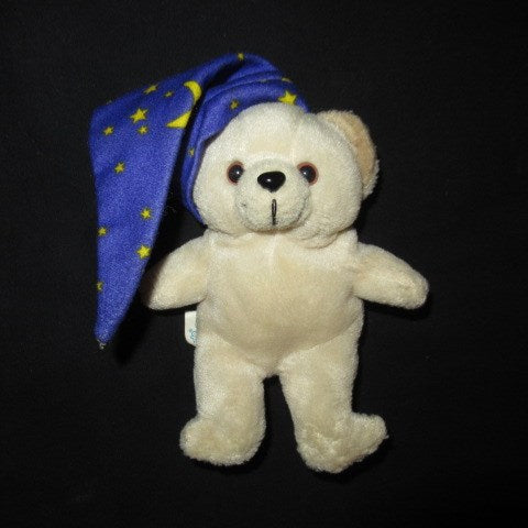 2001 ★ SUNUGGLE BEAR ★ Snuggle Bear ★ Fur Fur ★ Beanie ★ Bean Bag Doll ★ Hat ★ Figure ★ Doll ★ Stuffed Animal ★ 