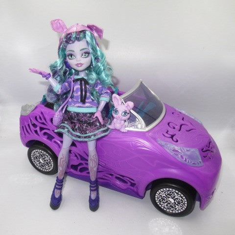 2022★MONSTER HIGH★Monster High★TWYLA and car set★Figure★Doll★Plush toy★ 