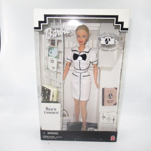 1999★Barbie★Barbie★See's Candy★ A HAPPY HABIT★See's Candy★Doll★Figure★Stuffed animal★Damaged on box★ 