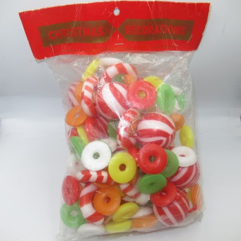 Vintage★Christmas Garland★Christmas Display★Party Garland★Candy★Ornament★Deadstock★DEADSTOCK★ 