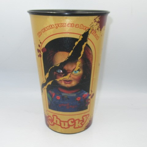 CHILD PLAY★Child's Play★CHUCKY★Chucky★Cup★Plastic cup★Party cup★Pen stand★Tumbler★Figure★Doll★ 