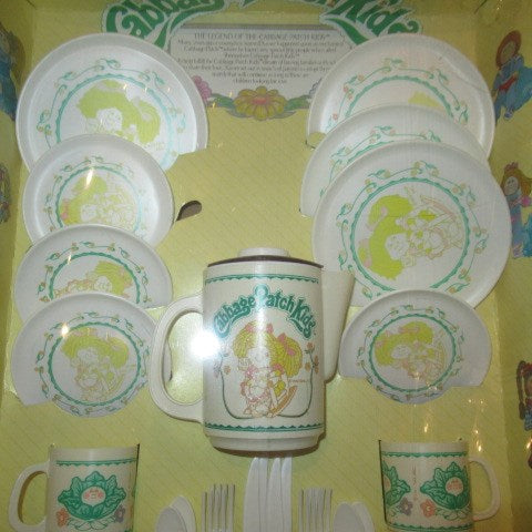 Cabbage patch on sale tea set