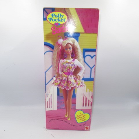 1994年☆90's☆Barbie☆バービー☆Polly Pocket Barbie☆ポーリーポケット バービー☆お人形付き☆フィギュア☆人 –  おもちゃやSPIRAL