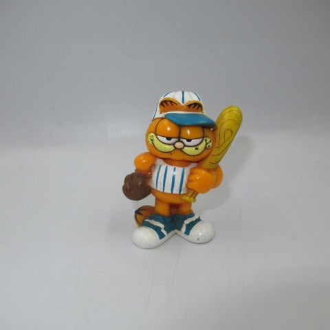 80's★GARFIELD★Garfield★PVC★Figure★Doll★Stuffed animal★Vintage★Baseball★ 