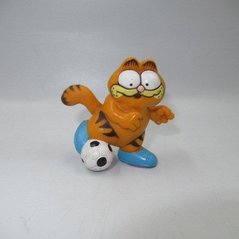 80's★GARFIELD★ガーフィールド★PVC★フィギュア★人形★ぬいぐるみ★ビンテージ★サッカー★