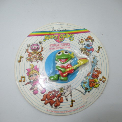 1988年★80's★MUPPET SHOW★MUPPET BABIES★マペットショー★マペッツベイビー★カーミット★KARMIT★PINS★ピンバッジ★ジム・ヘンソン★フィギュア★人形★