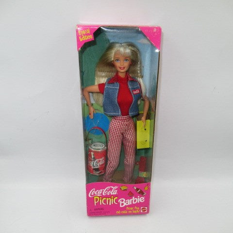 1997★90's★Barbie★Barbie★Coca Cola Picnic Barbie★Coca Cola Picnic★Vintage★Figure★Doll★Plushie★ 